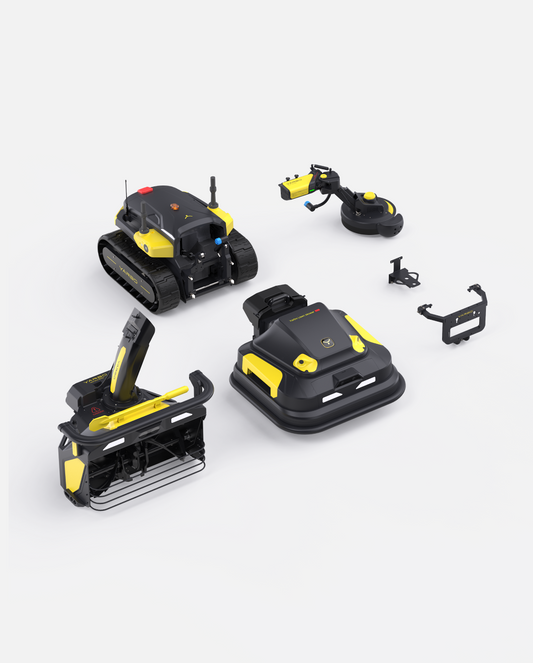 Forfait Yarbo Tondeuse Pro + Souffleuse à neige + Coupe-bordures